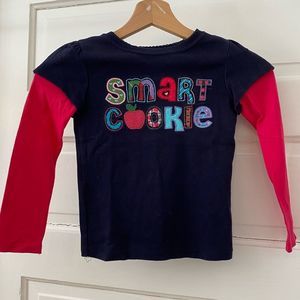 BABY GAP SMART COOKIE LONGSLEEVE